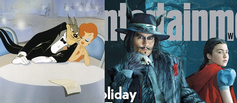 Illustration for article titled Johnny Depp's Big Bad Wolf From Disney's Into The Woods Is Just Bad